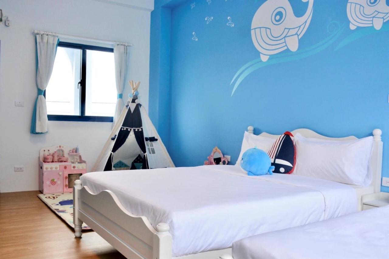 Blue And White Style Holiday B&B Гуаншан Екстериор снимка